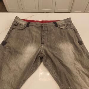 Authentic Crown Holder Black Jeans, 38/34